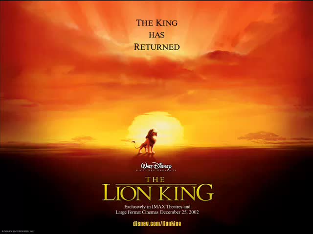King of Pride Rock, Hans Zimmer (The lion King)